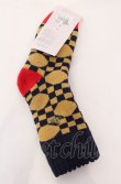 画像2: ヴィヴィアンウエストウッド 中古 / パイルニットソックス 22.5-24.5 ライトブラウン  O-25-04-13-059-gd-YM-OS (2)