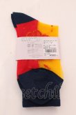 画像2: ヴィヴィアンウエストウッド 中古 / ナイロンメッシュソックス 23-24 オレンジｘレッド  O-25-04-13-073-gd-YM-OS (2)
