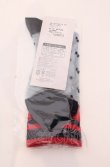 画像2: ヴィヴィアンウエストウッド 中古 / ナイロンメッシュソックス 23-24 ブルーｘブラック  O-25-04-13-076-gd-YM-OS (2)