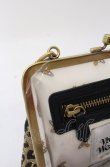 画像3: ヴィヴィアンウエストウッド 中古 / GRANNY FRAME PURSE ガマ口ポーチ  レオパード（ゴールド）  O-25-04-13-018-ba-YM-OS (3)