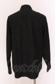 画像3: ヴィヴィアンウエストウッド MAN 中古 / 3LINES HARLEQUIN ジャカードシャツ 46 ブラック  O-25-04-13-003-bl-YM-OS (3)