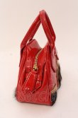 画像2: ヴィヴィアンウエストウッド 中古 / MINI YASMINE CHAIN バッグ  レッドｘレオパード  O-25-04-13-020-ba-YM-OS (2)