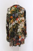 画像4: ヴィヴィアンウエストウッド 中古 / FREEDOM FIGHTER FLOWERギャザースリーブシャツ 00 マルチ  O-25-04-27-023-bl-IG-OS (4)