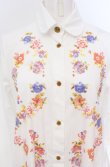 画像2: ヴィヴィアンウエストウッド 中古 / マティスフラワーシャツワンピース 2 ホワイト  O-25-04-27-026-op-YM-OS (2)