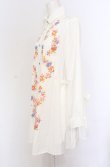 画像3: ヴィヴィアンウエストウッド 中古 / マティスフラワーシャツワンピース 2 ホワイト  O-25-04-27-026-op-YM-OS (3)