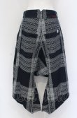 画像2: ヴィヴィアンウエストウッド 中古 / クロスデニムサルエルパンツ 02 インディゴ  O-25-04-27-029-pa-YM-OS (2)
