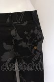 画像3: ヴィヴィアンウエストウッド 中古 / シルエットフラワーパンツ 2 ブラック  O-25-04-27-030-pa-IG-OS (3)