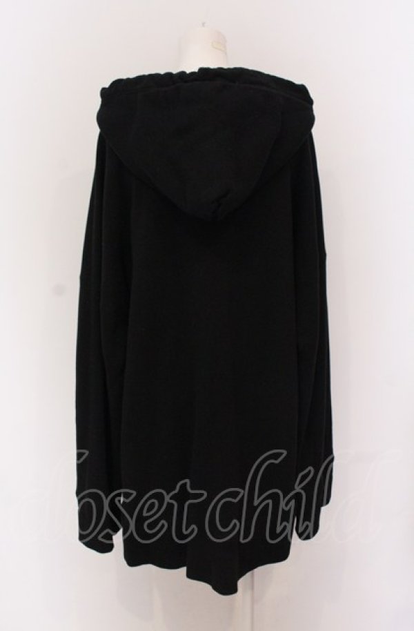 画像3: ヴィヴィアンウエストウッド 中古 / プリントBIGフーディー パーカー 00 ブラック  O-25-04-27-015-to-YM-ZH (3)