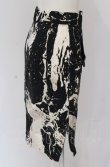 画像6: ヴィヴィアンウエストウッド 中古 / 大理石ptスカート 38 ブラック×ホワイト  O-25-05-11-025-sk-IG-OS (6)