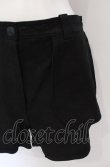 画像2: ヴィヴィアンウエストウッド 中古 / ゴートレザーショートパンツ 2 ブラック  O-25-05-11-028-pa-YM-OS (2)