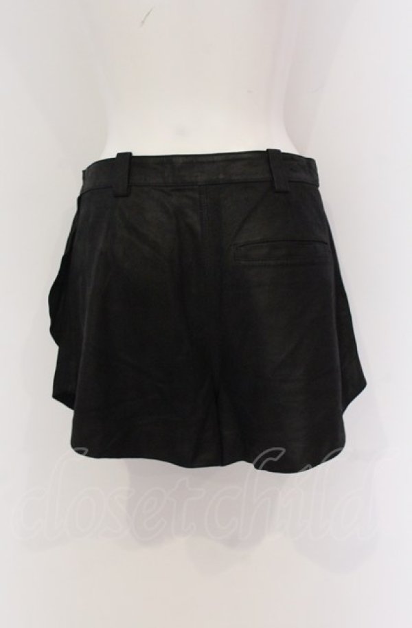 画像6: ヴィヴィアンウエストウッド 中古 / ゴートレザーショートパンツ 2 ブラック  O-25-05-11-028-pa-YM-ZH (6)