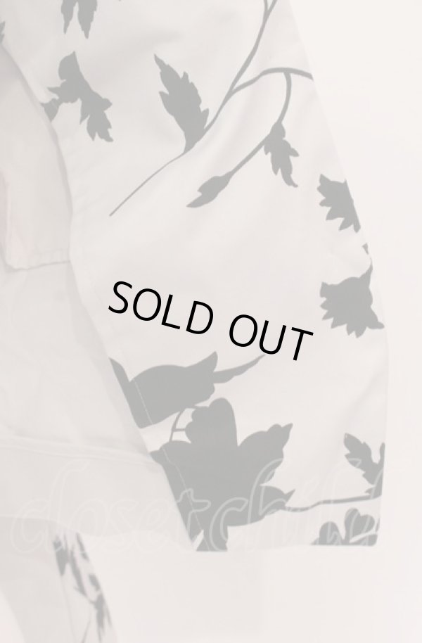 画像5: ヴィヴィアンウエストウッド 中古 / シルエットフラワージャケット 1 ライトグレー×ブラック  O-25-05-11-003-jc-IG-ZH (5)