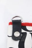 画像5: ヴィヴィアンウエストウッド 中古 /  JONES SQUARE CROSSBODY バッグ  ホワイト×ブラック  O-25-05-11-033-ba-IG-OS (5)