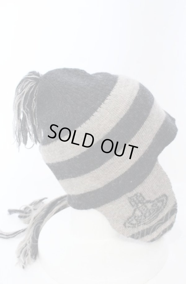 画像5: ヴィヴィアンウエストウッド 中古 / ORBフラップ付キワッチ  グレー  O-25-05-11-035-ha-YM-ZH (5)