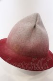 画像2: ヴィヴィアンウエストウッド 中古 / フェルトトンガリハット M-L レッドｘホワイト  O-25-05-11-037-ha-YM-OS (2)