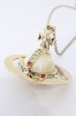 画像2: ヴィヴィアンウエストウッド 中古 / giant orb neckless(パールVer)  ゴールド  O-25-05-11-039-nl-IG-OS (2)