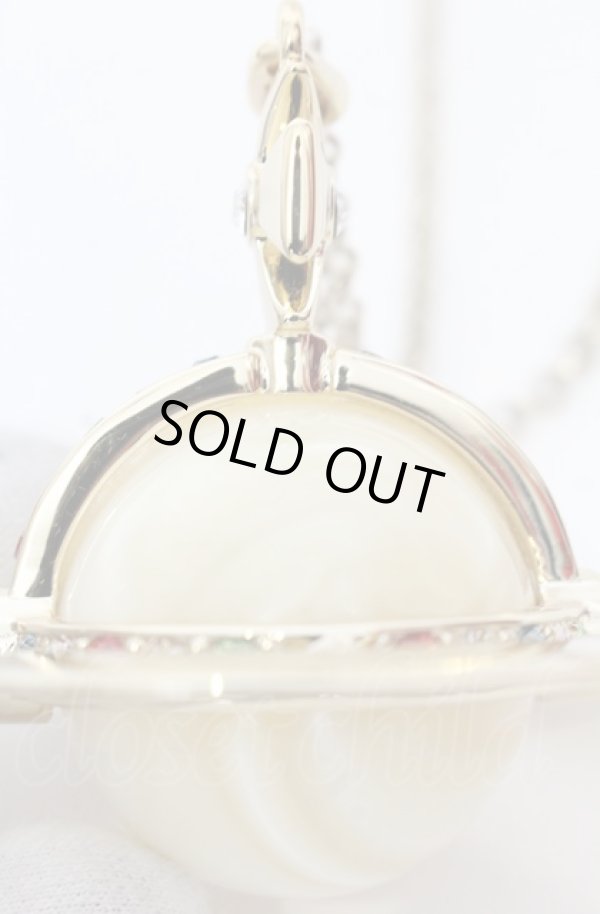 画像6: ヴィヴィアンウエストウッド 中古 / giant orb neckless(パールVer)  ゴールド  O-25-05-11-039-nl-IG-OS (6)