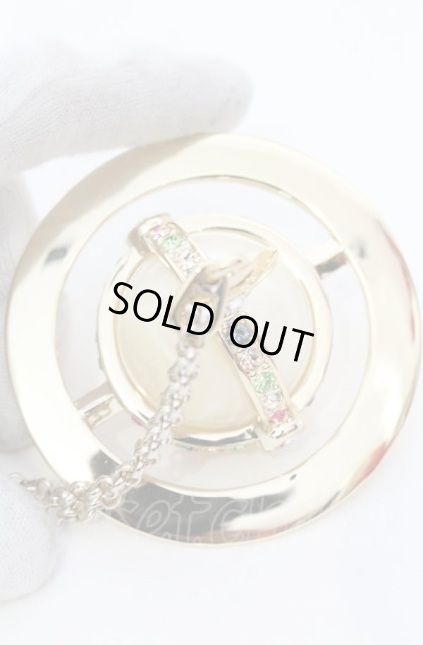 画像10: ヴィヴィアンウエストウッド 中古 / giant orb neckless(パールVer)  ゴールド  O-25-05-11-039-nl-IG-OS (10)