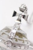 画像4: ヴィヴィアンウエストウッド 中古 / Crystal Dropスモールペンダント  シルバー  O-25-05-11-040-nl-IG-OS (4)