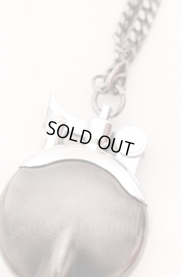 画像5: ヴィヴィアンウエストウッド 中古 / メタルORB チェーン付オイルライター  ブラック×シルバー  O-25-05-11-043-gd-IG-OS (5)