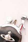 画像6: ヴィヴィアンウエストウッド 中古 / メタルORB チェーン付オイルライター  ブラック×シルバー  O-25-05-11-043-gd-IG-OS (6)