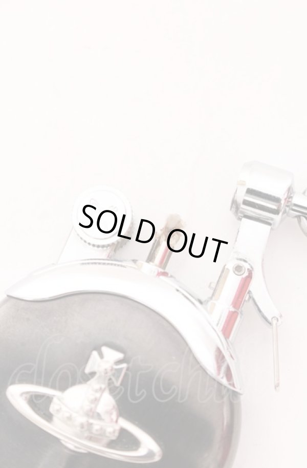 画像6: ヴィヴィアンウエストウッド 中古 / メタルORB チェーン付オイルライター  ブラック×シルバー  O-25-05-11-043-gd-IG-OS (6)