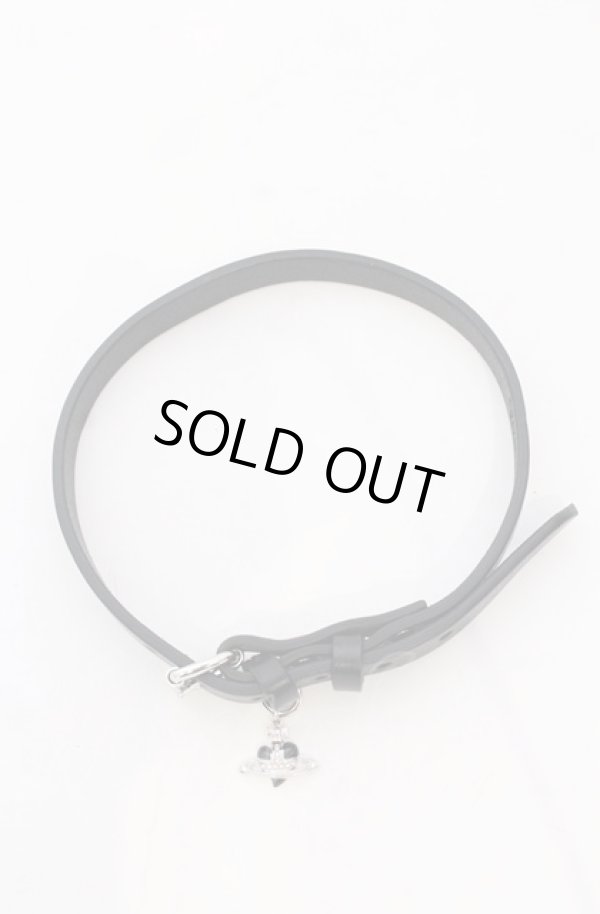 画像2: ヴィヴィアンウエストウッド 中古 / DIAMANTE HEART CHOKER  ブラック  O-25-05-11-044-ac-IG-OS (2)