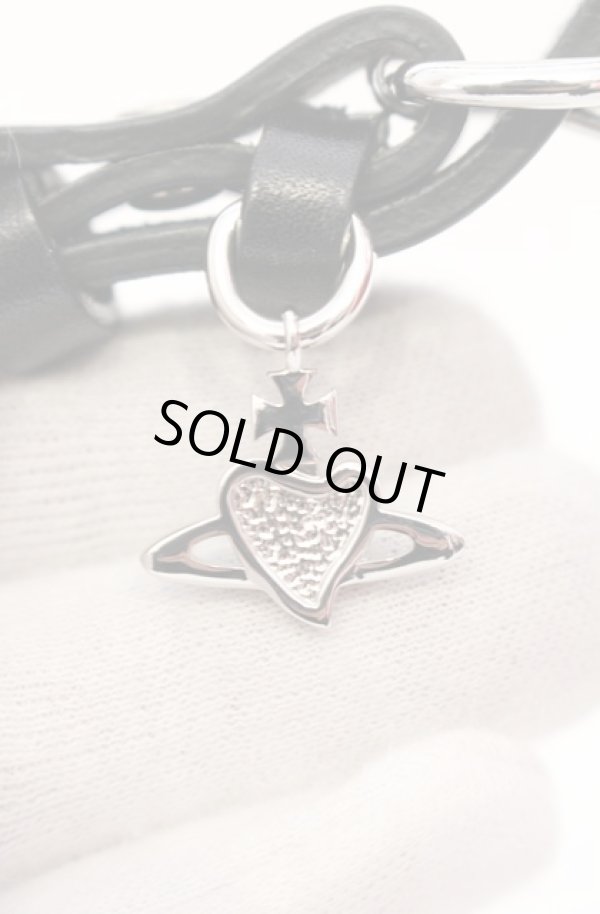 画像4: ヴィヴィアンウエストウッド 中古 / DIAMANTE HEART CHOKER  ブラック  O-25-05-11-044-ac-IG-OS (4)