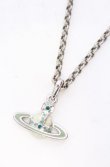 画像3: ヴィヴィアンウエストウッド 中古 / ミニバスレリーフネックレス  シルバーｘミント  O-25-05-11-045-nl-YM-OS (3)