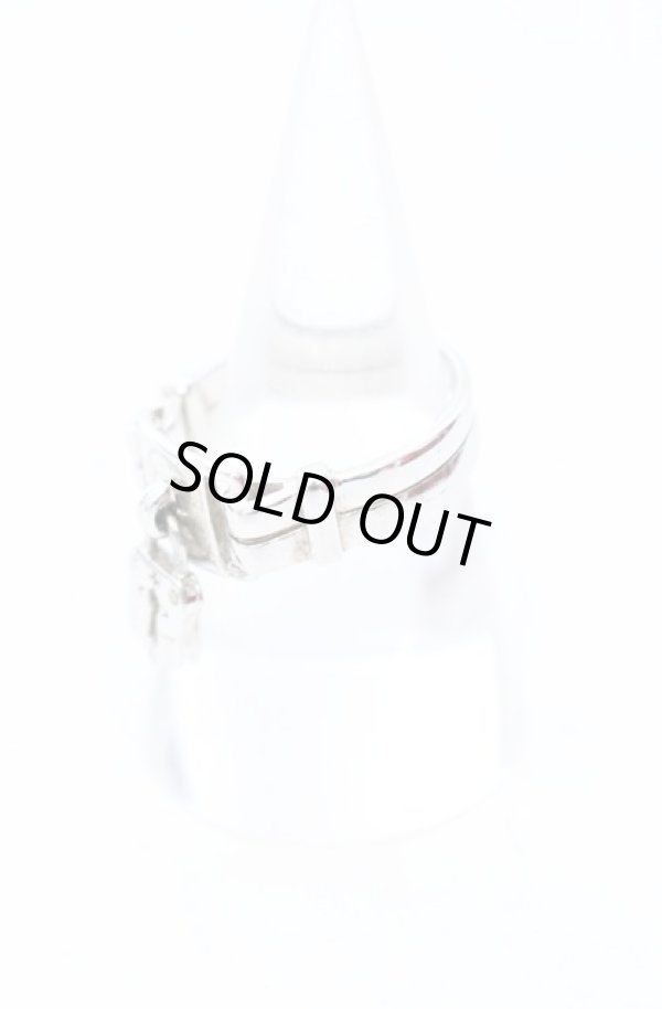 画像2: ヴィヴィアンウエストウッド 中古 / パドロックリング 19号 シルバー  O-25-05-11-049-rg-YM-OS (2)