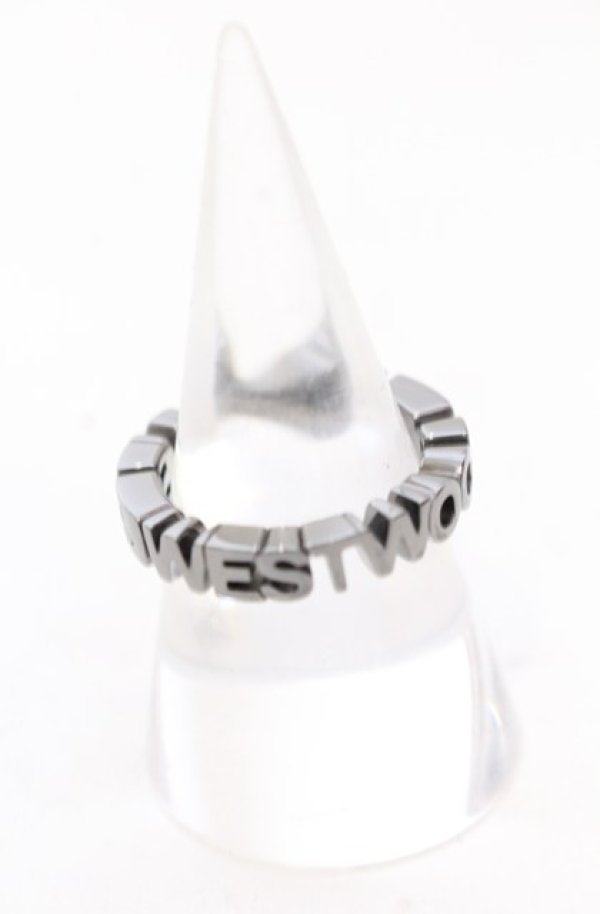 画像2: ヴィヴィアンウエストウッド 中古 / Nottingham リング 19号 ガンメタ  O-25-05-11-050-rg-YM-ZH (2)