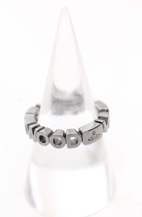 画像3: ヴィヴィアンウエストウッド 中古 / Nottingham リング 19号 ガンメタ  O-25-05-11-050-rg-YM-ZH (3)