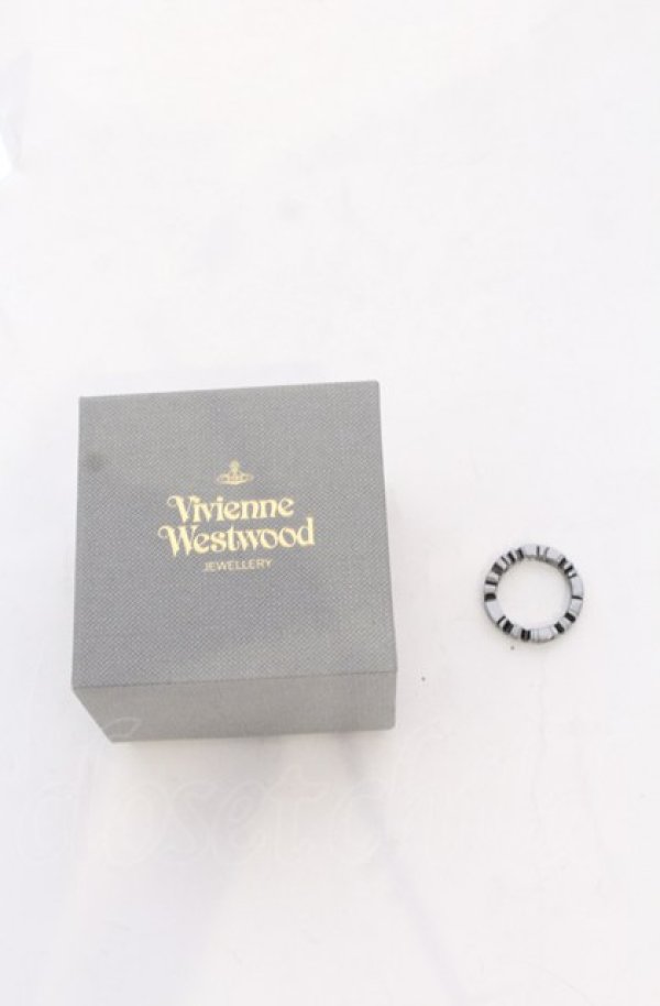 画像5: ヴィヴィアンウエストウッド 中古 / Nottingham リング 19号 ガンメタ  O-25-05-11-050-rg-YM-ZH (5)