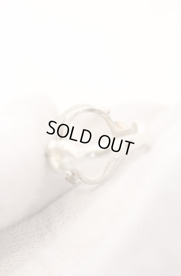 画像6: ヴィヴィアンウエストウッド 中古 / rock skull リング 16号 ホワイトシルバー  O-25-05-11-051-rg-YM-OS (6)