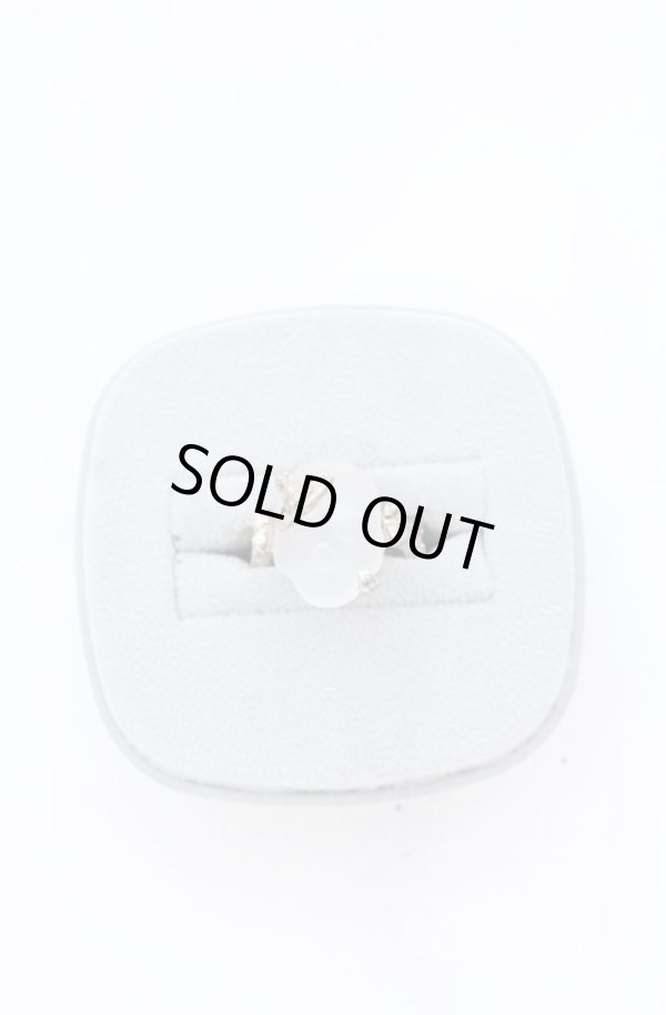 画像9: ヴィヴィアンウエストウッド 中古 / rock skull リング 16号 ホワイトシルバー  O-25-05-11-051-rg-YM-OS (9)