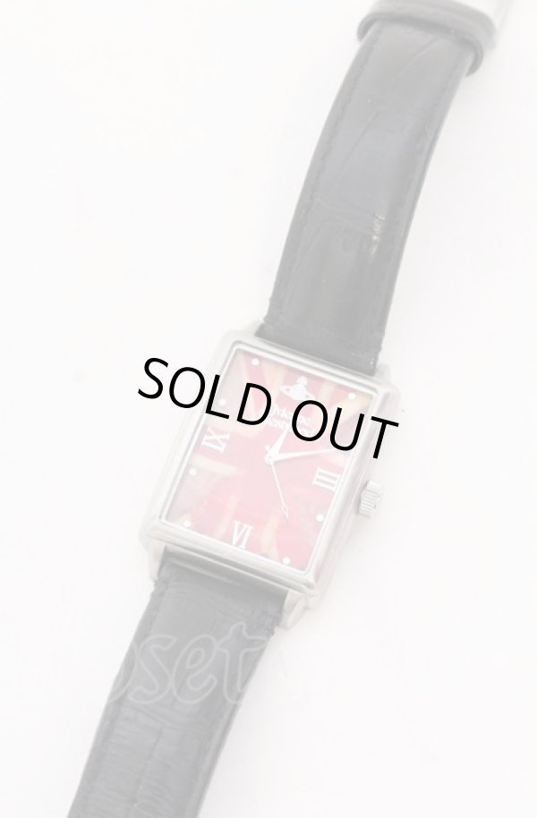 画像2: ヴィヴィアンウエストウッド 中古 / ユニオンジャックウォッチ　腕時計  ブラックｘシルバー  O-25-05-11-053-ac-YM-OS (2)