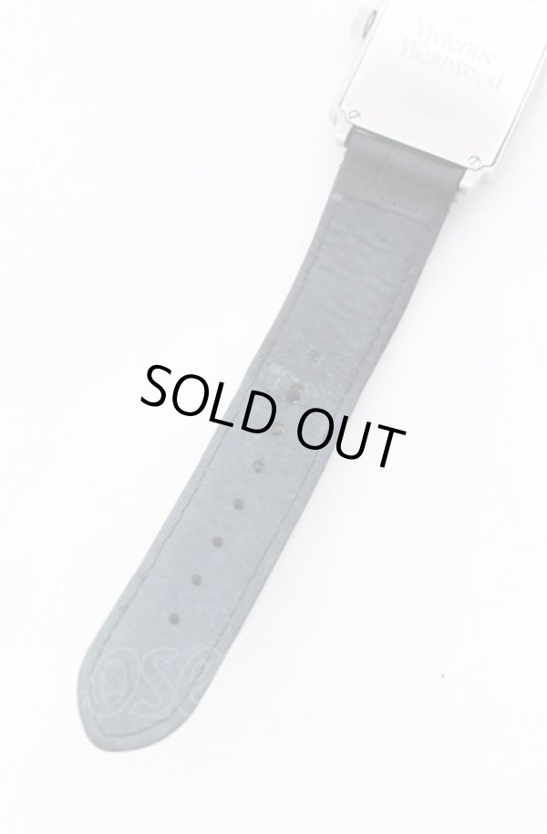 画像6: ヴィヴィアンウエストウッド 中古 / ユニオンジャックウォッチ　腕時計  ブラックｘシルバー  O-25-05-11-053-ac-YM-OS (6)