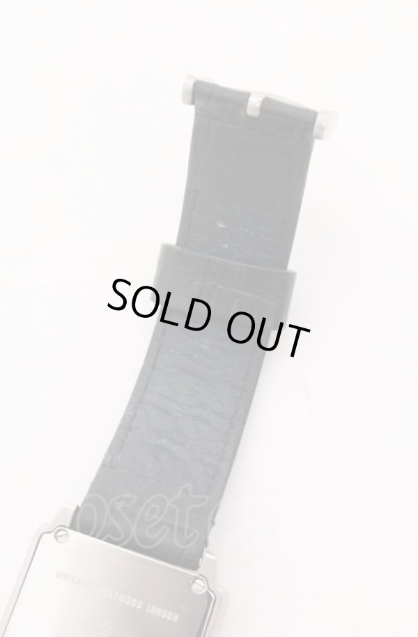 画像7: ヴィヴィアンウエストウッド 中古 / ユニオンジャックウォッチ　腕時計  ブラックｘシルバー  O-25-05-11-053-ac-YM-OS (7)