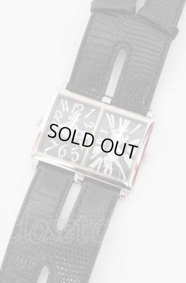 画像2: ヴィヴィアンウエストウッド 中古 / サティアwatch　腕時計  ブラックｘシルバー  O-25-05-11-054-ac-YM-OS (2)