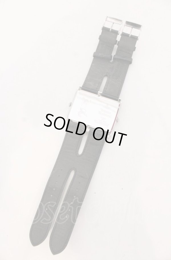 画像8: ヴィヴィアンウエストウッド 中古 / サティアwatch　腕時計  ブラックｘシルバー  O-25-05-11-054-ac-YM-OS (8)