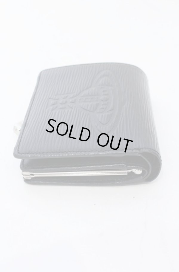 画像5: ヴィヴィアンウエストウッド 中古 / “Flow” 口金財布  ブラック  O-25-05-11-057-wa-IG-OS (5)