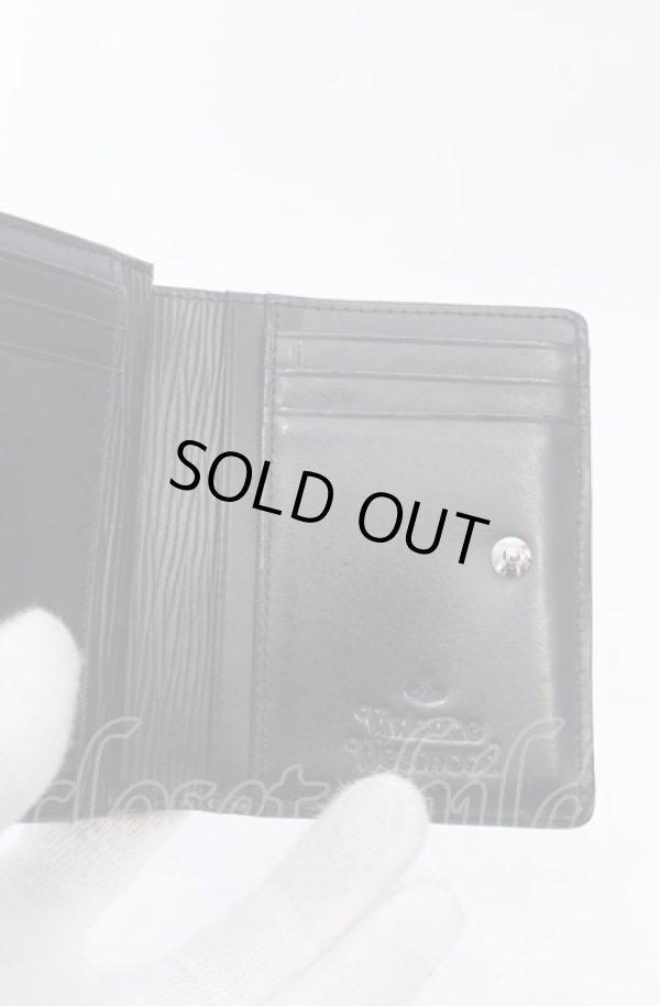 画像9: ヴィヴィアンウエストウッド 中古 / “Flow” 口金財布  ブラック  O-25-05-11-057-wa-IG-OS (9)