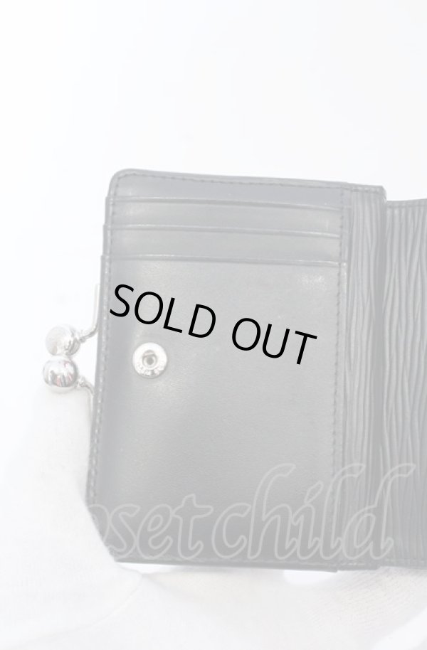 画像10: ヴィヴィアンウエストウッド 中古 / “Flow” 口金財布  ブラック  O-25-05-11-057-wa-IG-OS (10)