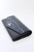 画像3: ヴィヴィアンウエストウッド 中古 / CROCO LF長財布  ブラッkク  O-25-05-11-058-ac-IG-OS (3)