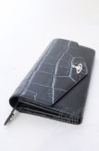 画像4: ヴィヴィアンウエストウッド 中古 / CROCO LF長財布  ブラッkク  O-25-05-11-058-ac-IG-OS (4)
