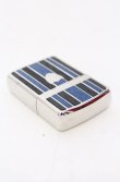 画像3: ヴィヴィアンウエストウッド 中古 / ストライプZIPPO  シルバーｘブルー  O-25-05-11-063-gd-YM-OS (3)