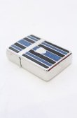 画像4: ヴィヴィアンウエストウッド 中古 / ストライプZIPPO  シルバーｘブルー  O-25-05-11-063-gd-YM-OS (4)