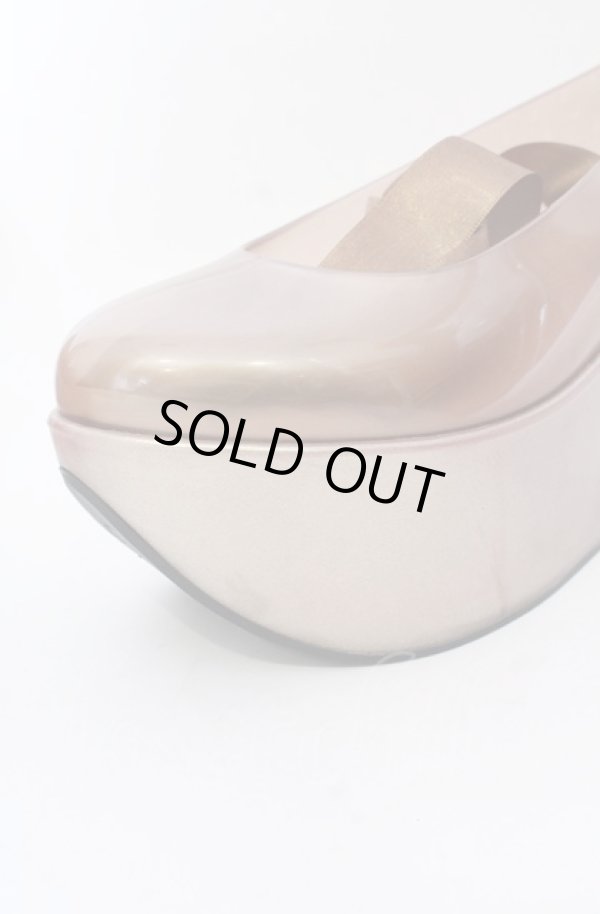 画像3: ヴィヴィアンウエストウッド×Melissa 中古 / ロッキンホースバレリーナ 24cm シャンパン  O-25-05-11-064-sh-YM-ZI (3)