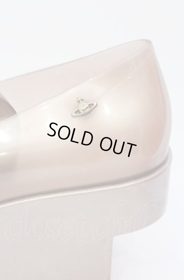 画像5: ヴィヴィアンウエストウッド×Melissa 中古 / ロッキンホースバレリーナ 24cm シャンパン  O-25-05-11-064-sh-YM-ZI (5)