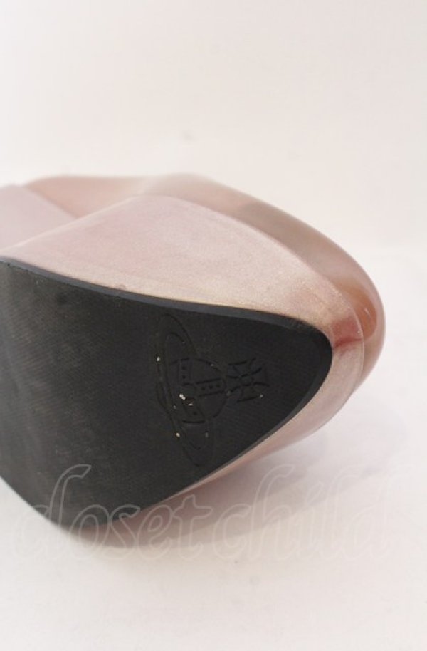 画像9: ヴィヴィアンウエストウッド×Melissa 中古 / ロッキンホースバレリーナ 24cm シャンパン  O-25-05-11-064-sh-YM-ZI (9)